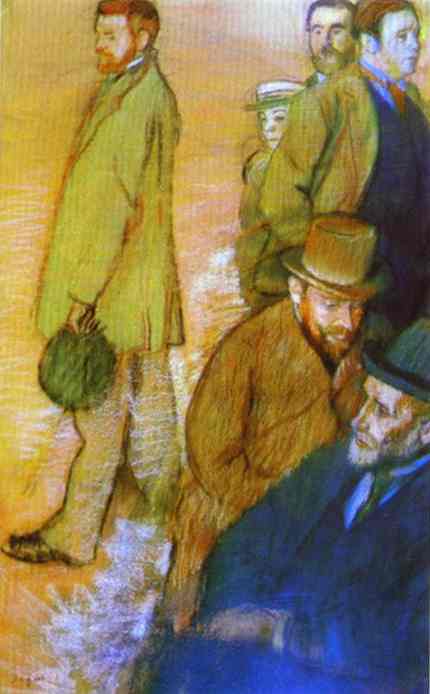 Six Friends Of The Artists — Hilaire-germain-edgar Degas