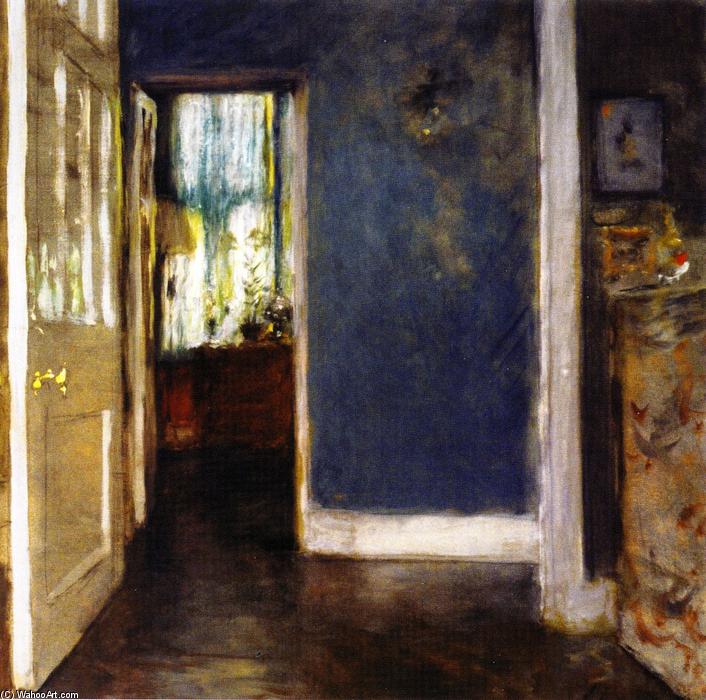 An Interior (also Known As The Green Window Curtain) — William Merritt Chase