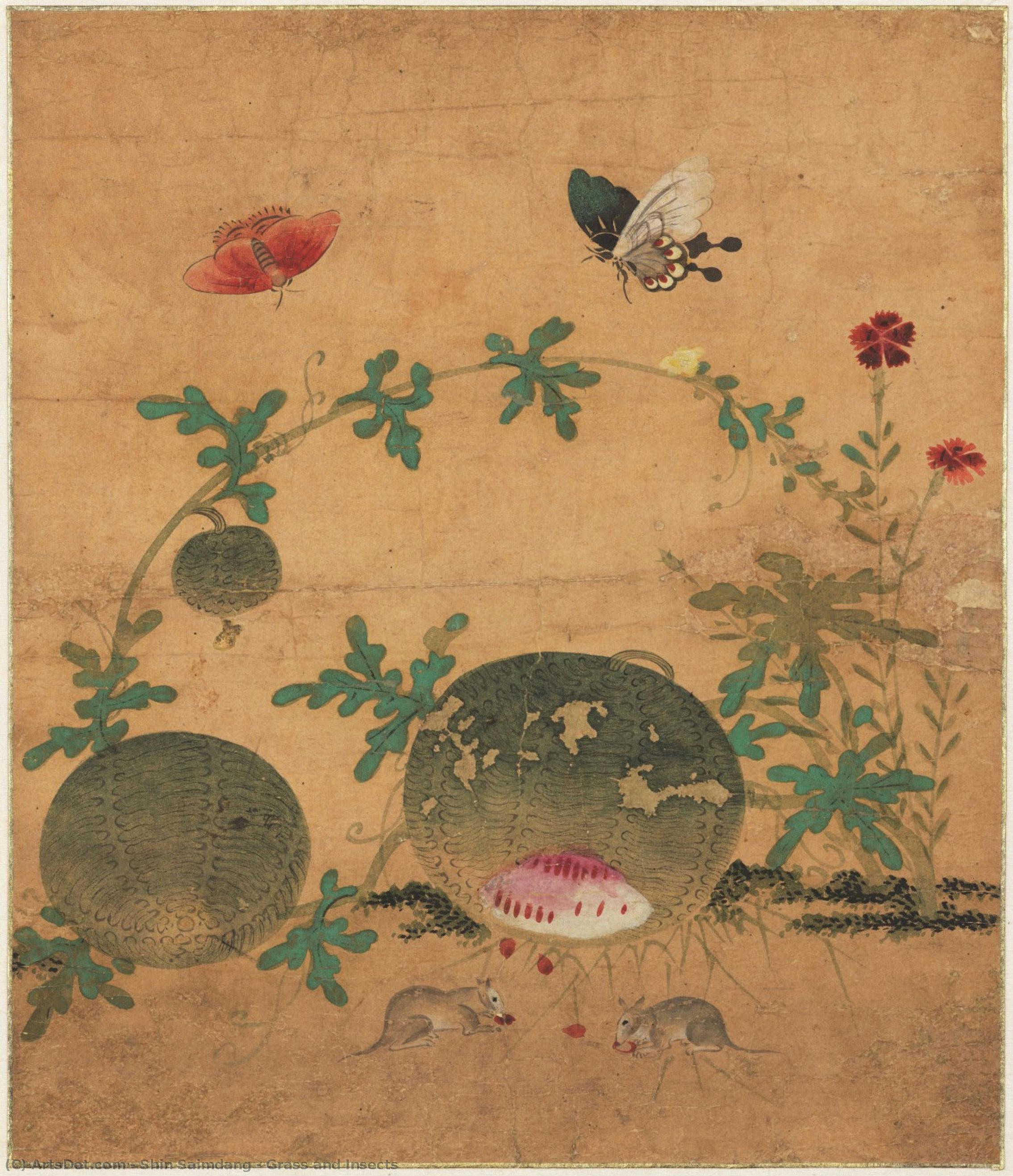 Grass And Insects — Shin Saimdang