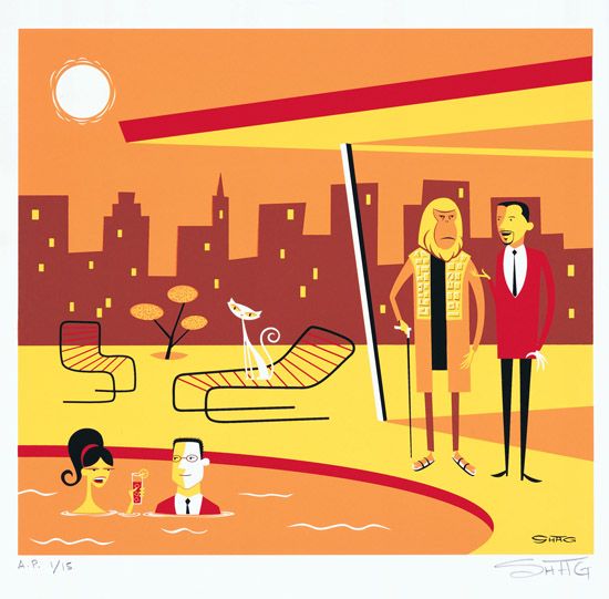 Г — Josh Agle (shag)
