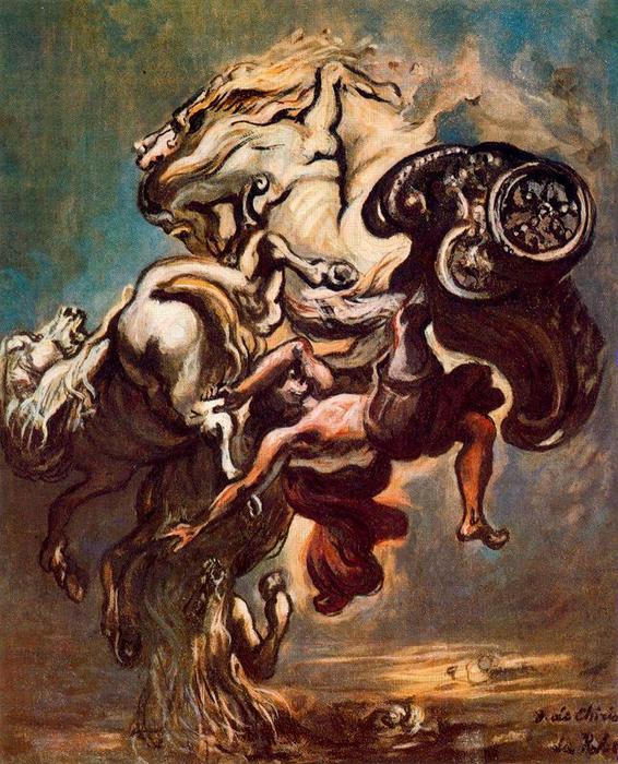 The Fall Of Phaeton — Giorgio De Chirico