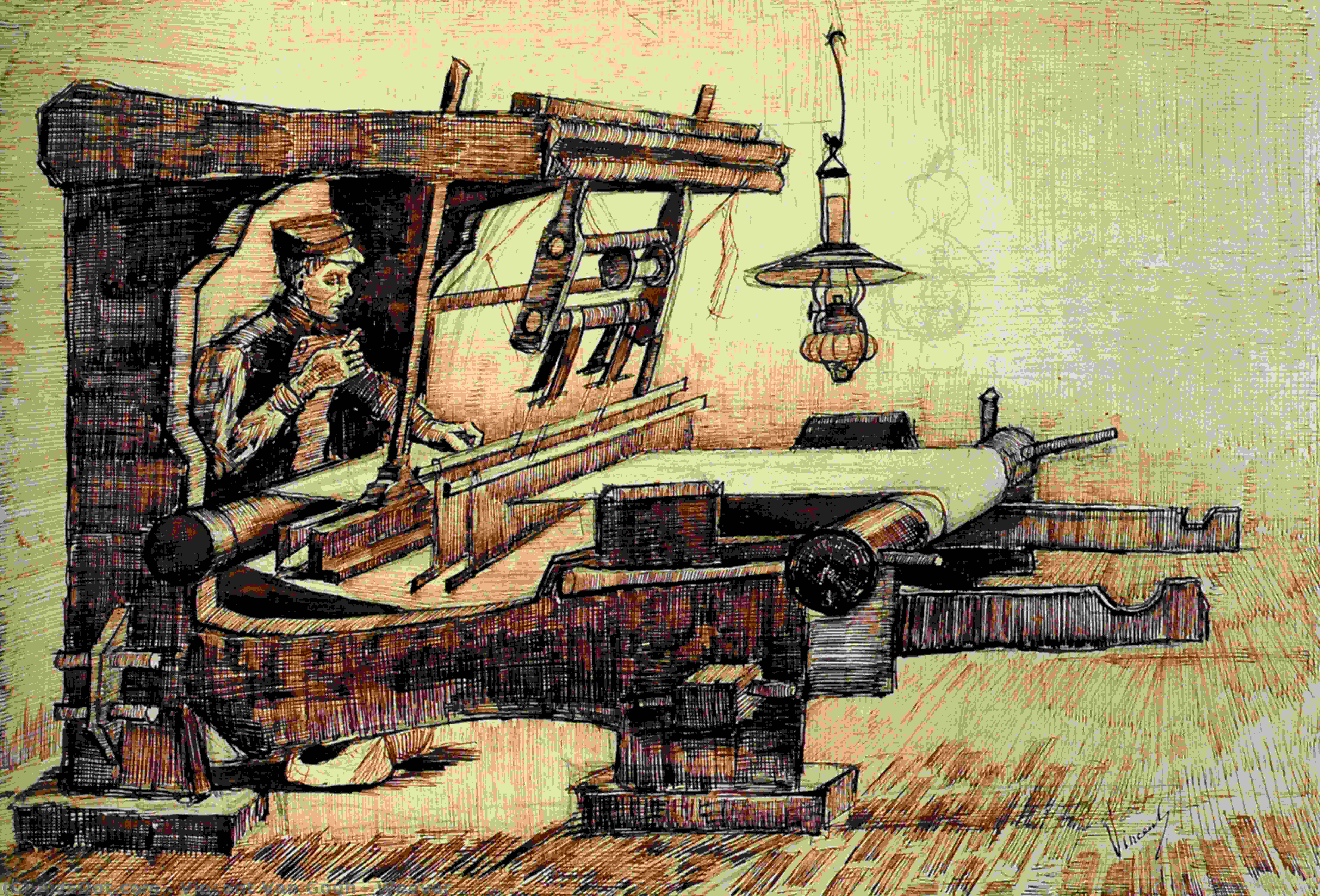 Weaver — Vincent Willem Van Gogh