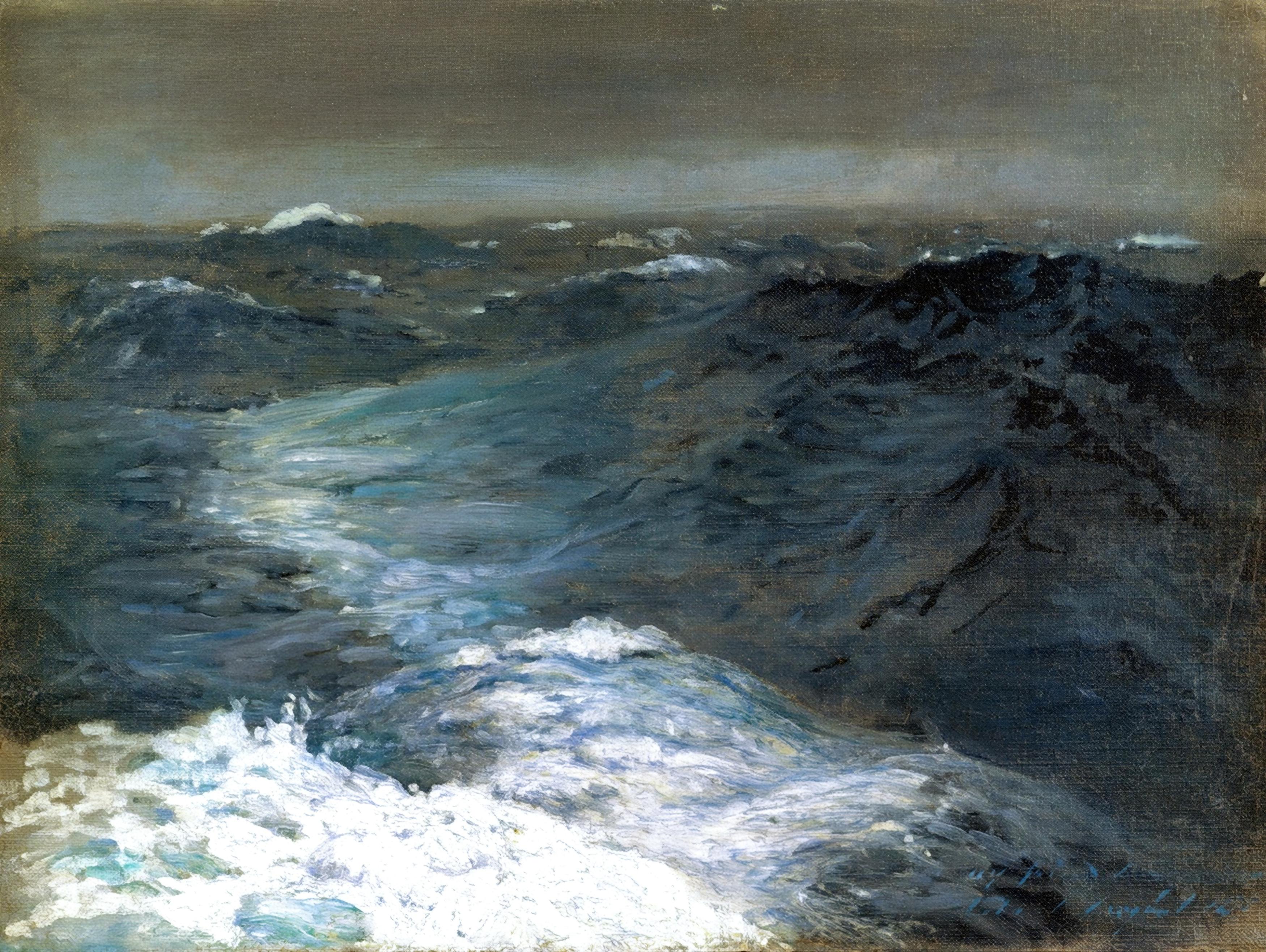 Mid-ocean, Mid-winter (also Known As Mid Ocean In Winter) — John Singer Sargent
