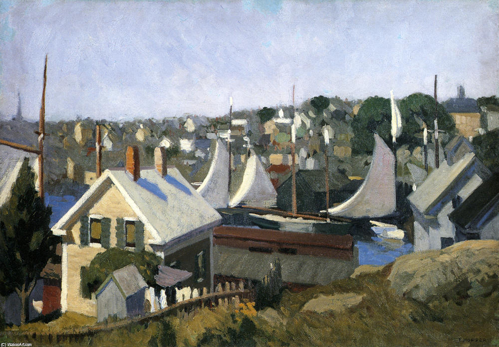 Gloucester Harbor — Эдвард Хоппер