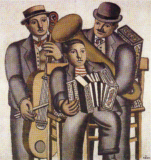 Three Musicians — フェルナンド・レジェ