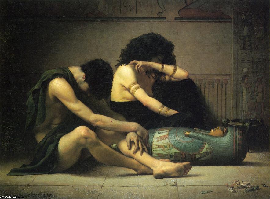 Lamentation Over The Death Of The First-born Of Egypt — Charles Sprague Pearce