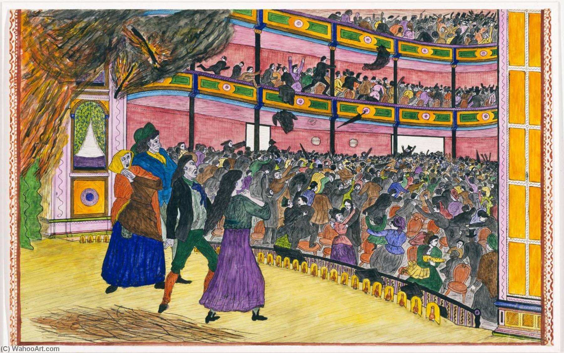 Fire In An Opera House — Lawrence W Ladd