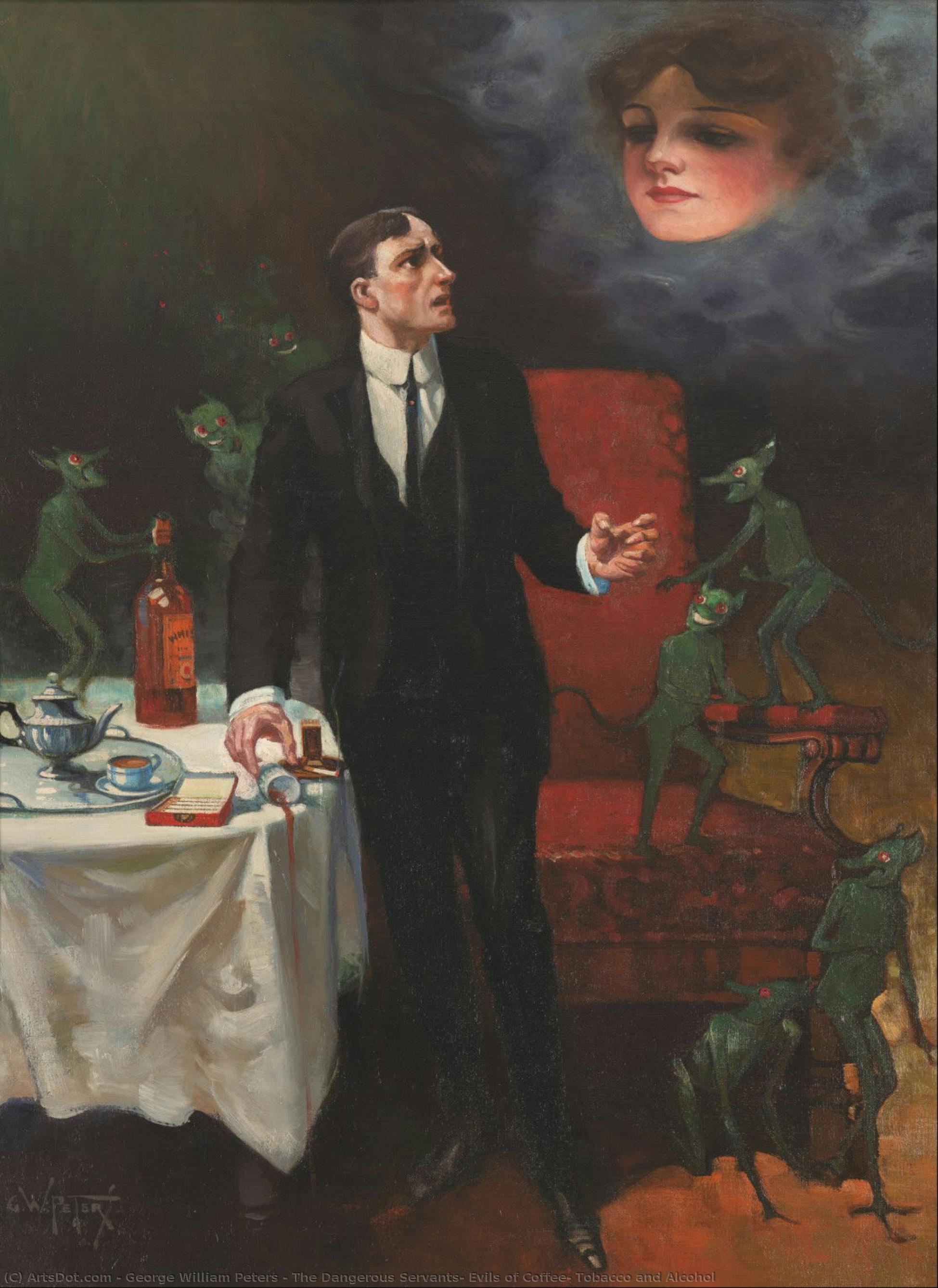 The Dangerous Servants: Evils Of Coffee, Tobacco And Alcohol — George William Peters