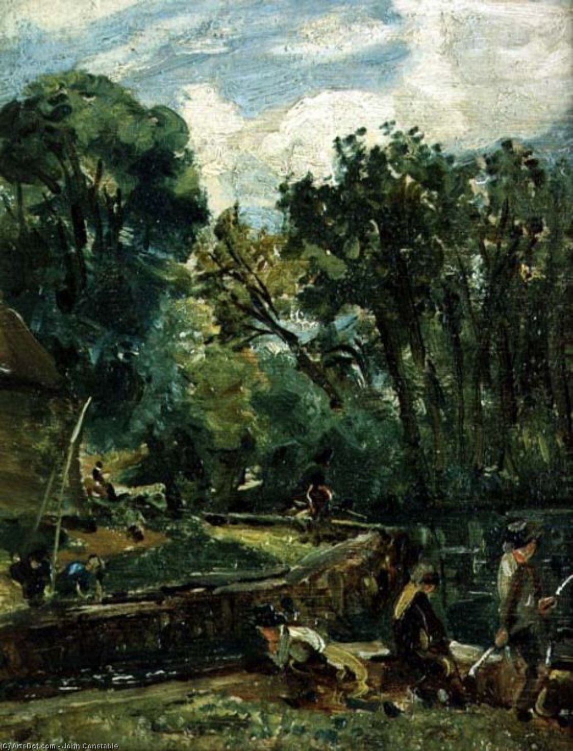 A Study For The Young Waltonians — Джон Констебл