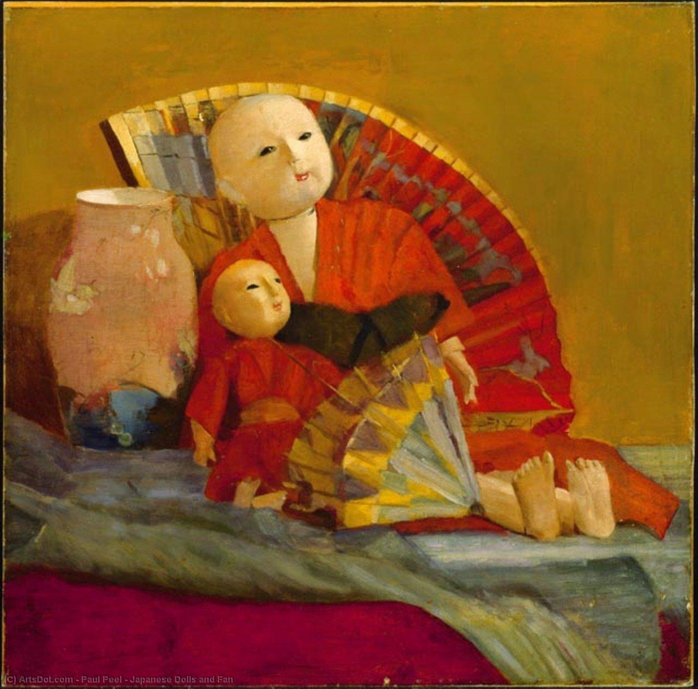 Japanese Dolls And Fan — Поль Пил