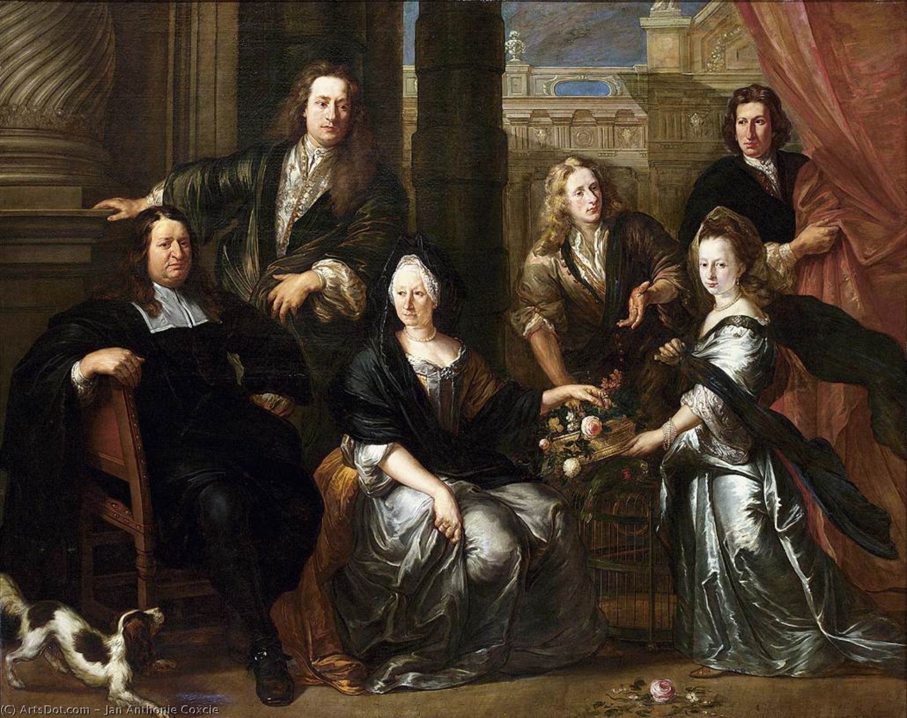 Portrait Of A Family — Jan Anthonie Coxcie