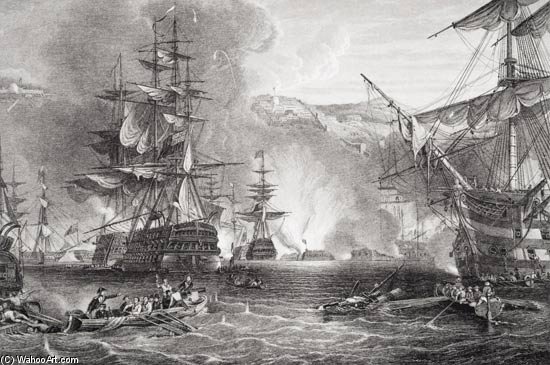 Bombardement Of Algiers — George The Elder Chambers