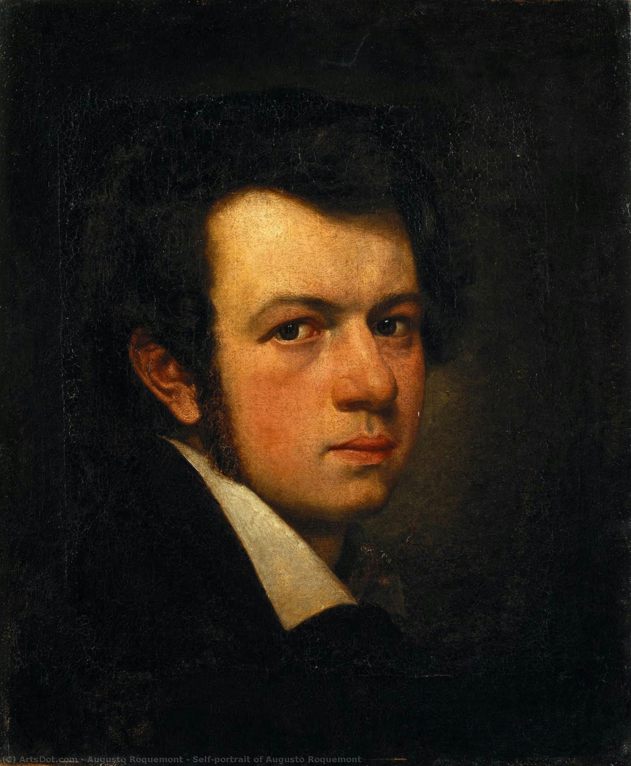 Self-portrait Of Augusto Roquemont — Augusto Roquemont