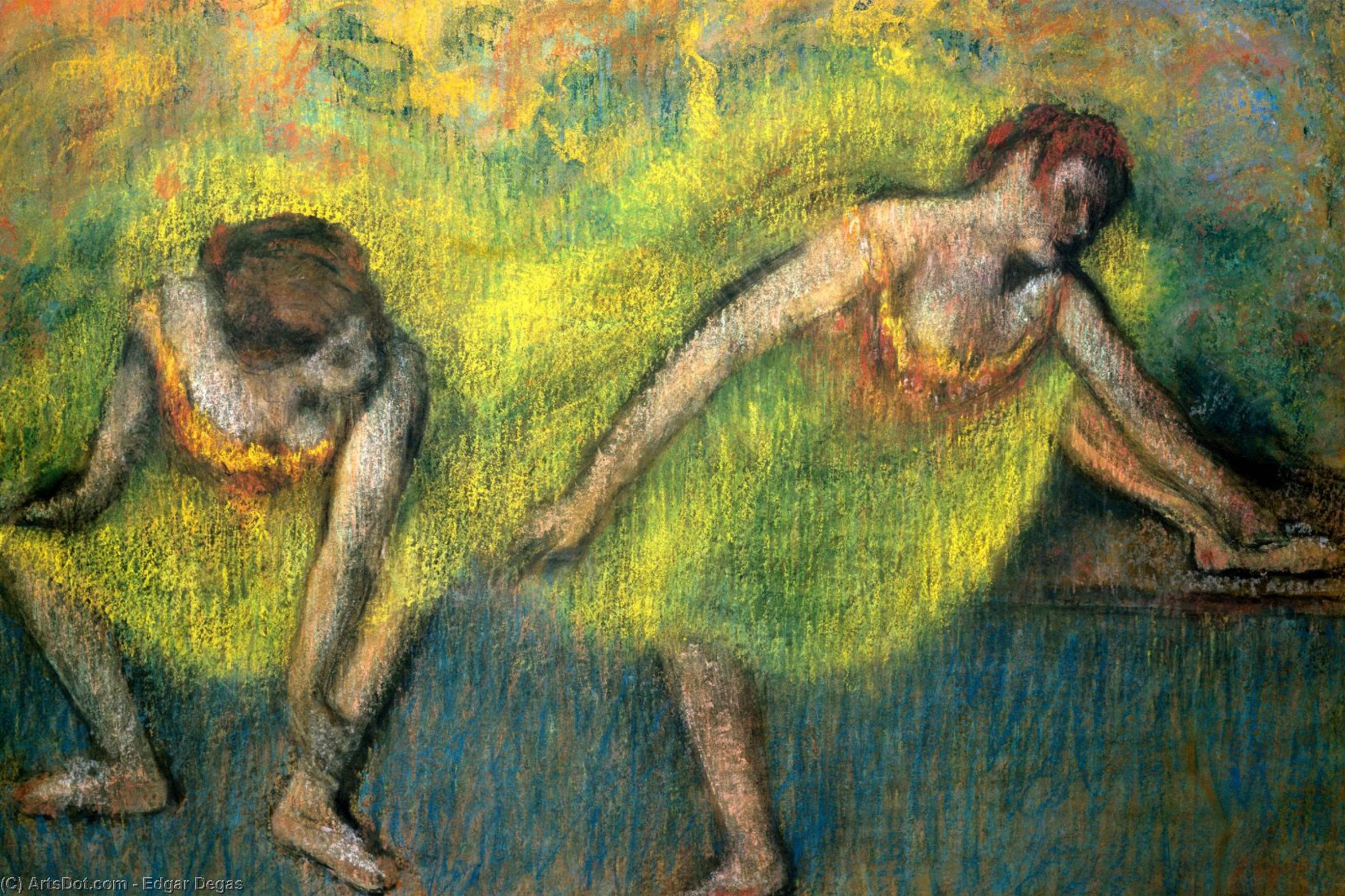 Two Dancers At Rest — Хилари Жермен Едгар Дегас