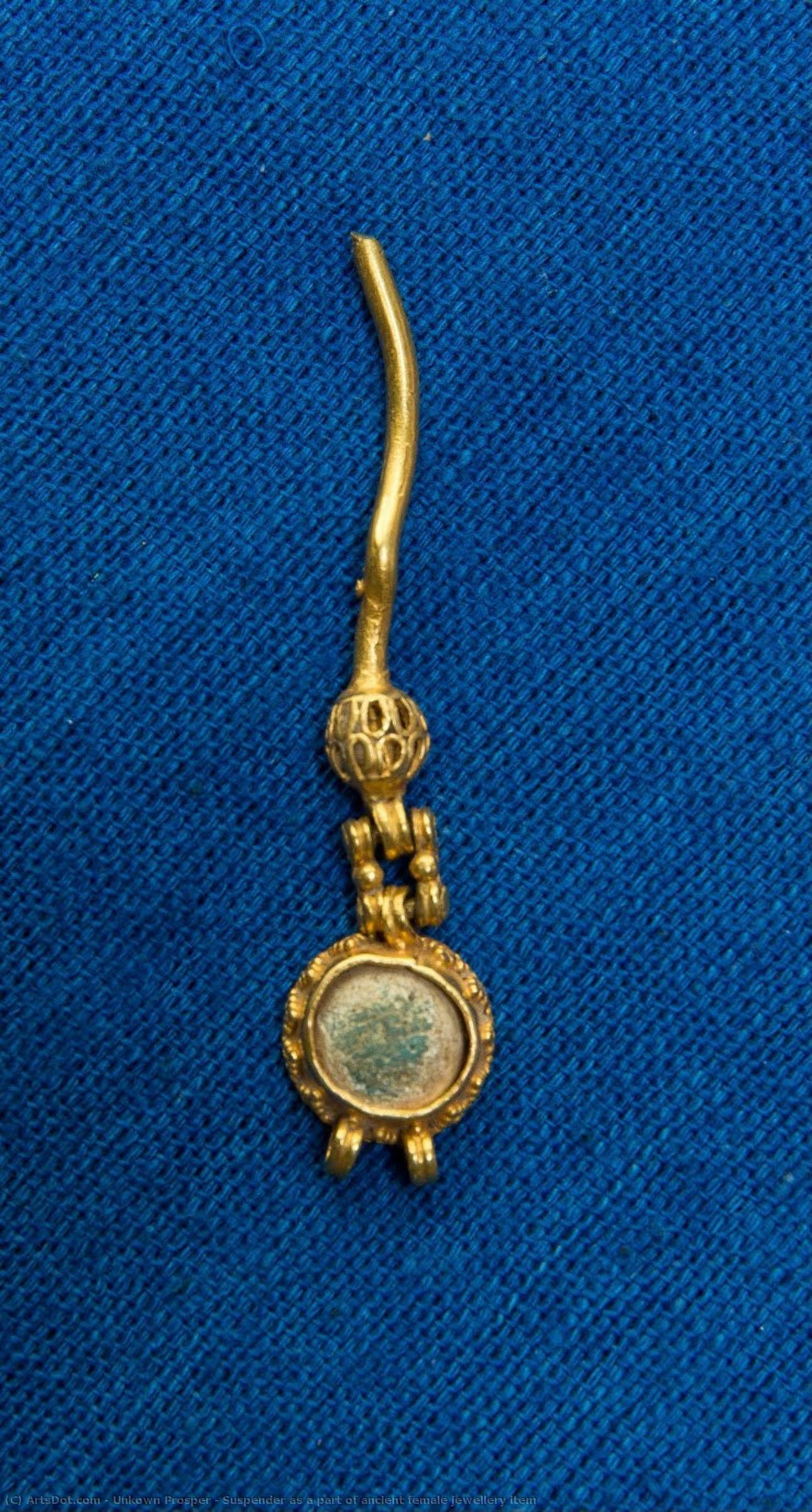 Suspender As A Part Of Ancient Female Jewellery Item — Unkown Prosper