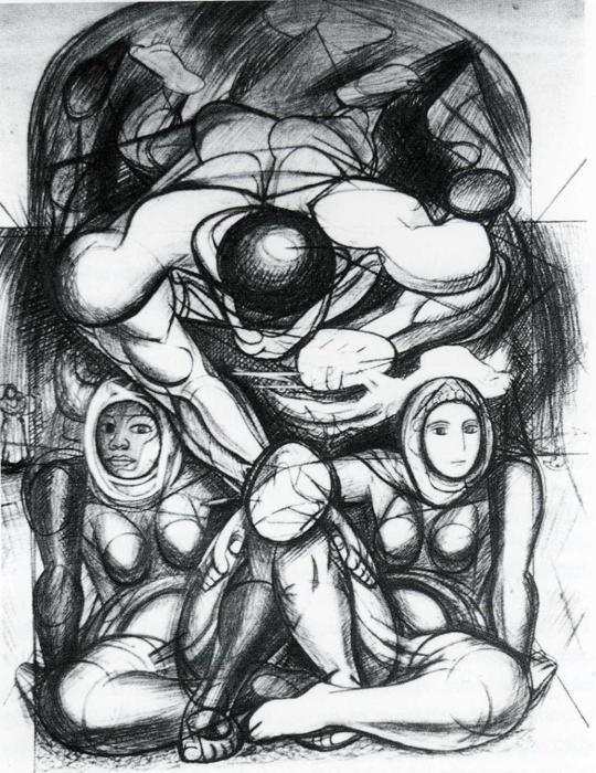 Allegory Of Racial Equality — David Alfaro Siqueiros