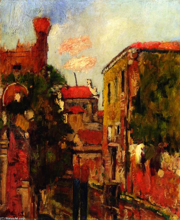 The Old Arsenal In Venice — George Leslie Hunter