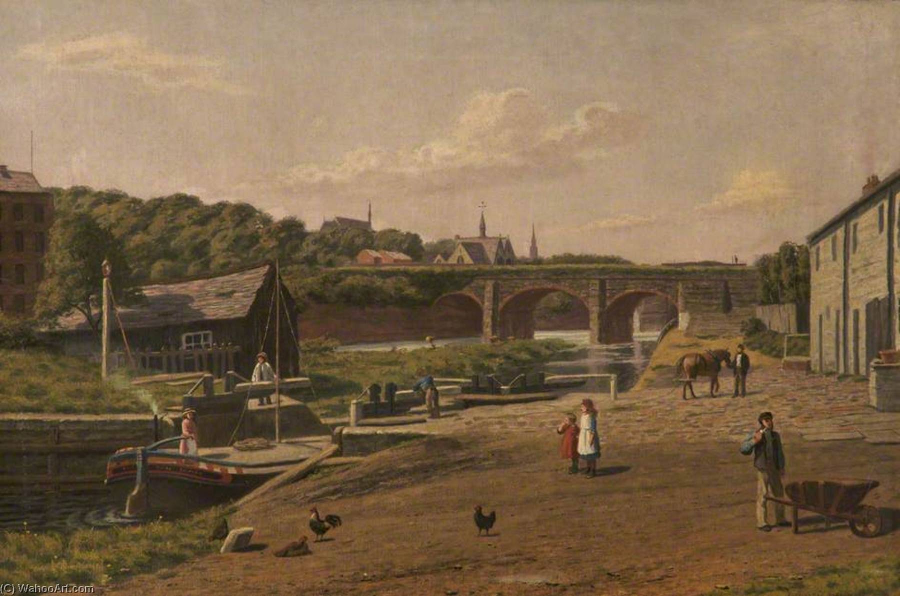 Barton Aqueduct — William Worthington Jolley
