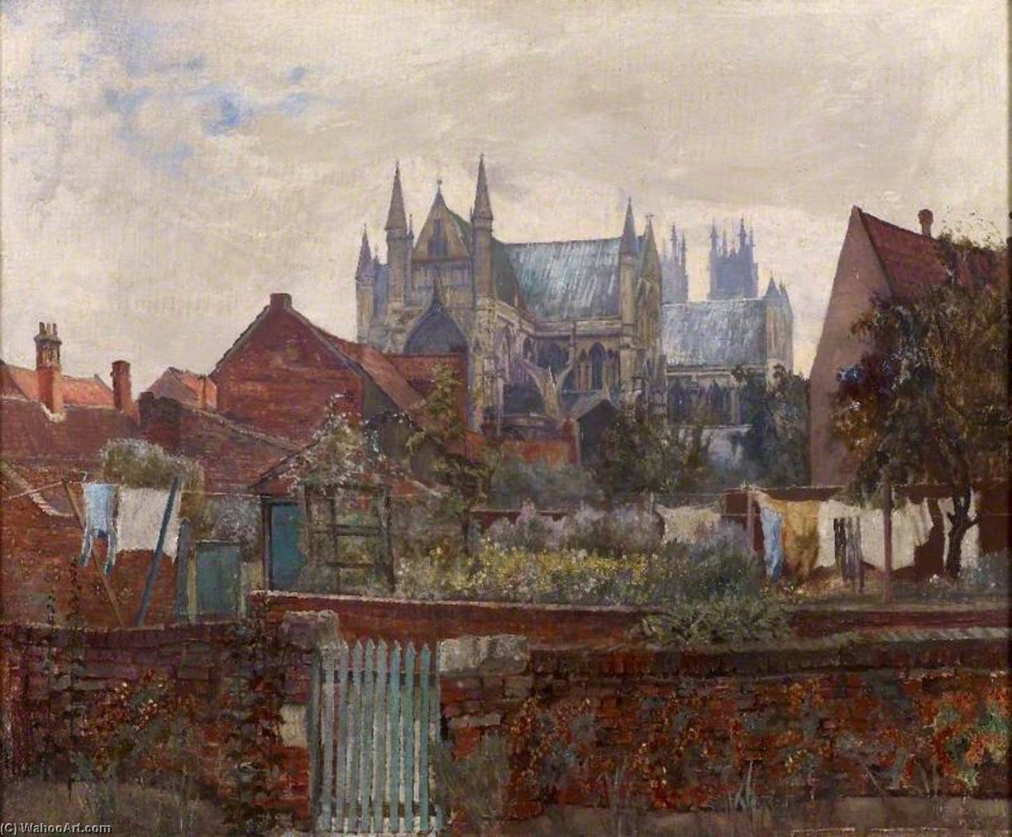 Beverley Minster From The Friary, East Riding Of Yorkshire — Mary Dawson Elwell