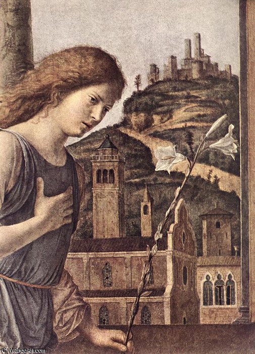 The Annunciation Detail — Giovanni Battista Cima Da Conegliano