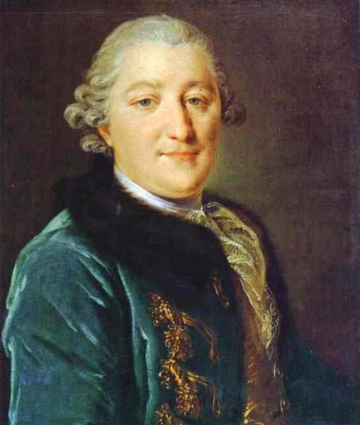 Portrait Of Count Ivan G. Orlov — Fyodor Stepanovich Rokotov