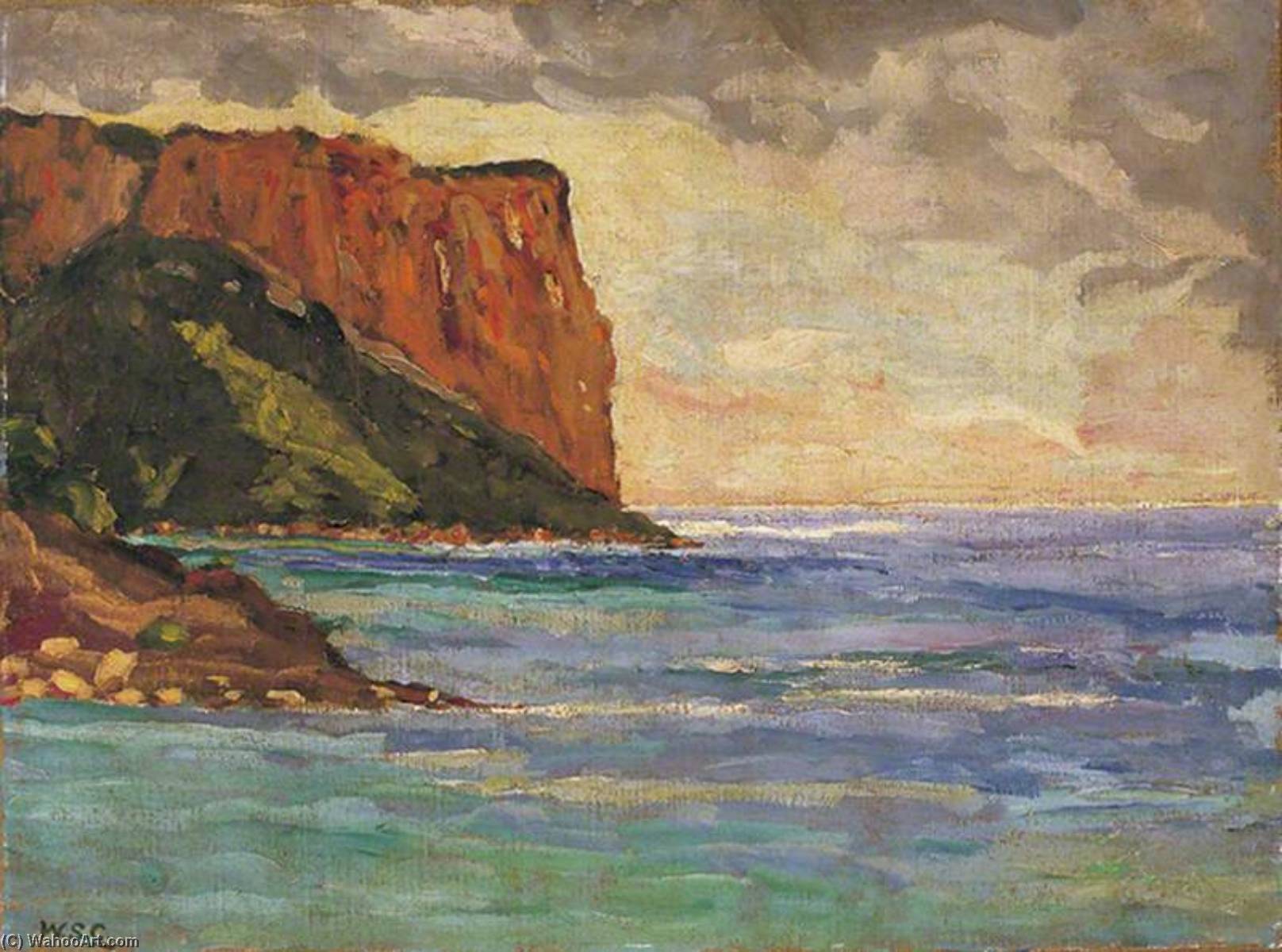 Mediterranean Coast Scene — Winston Spencer Churchill