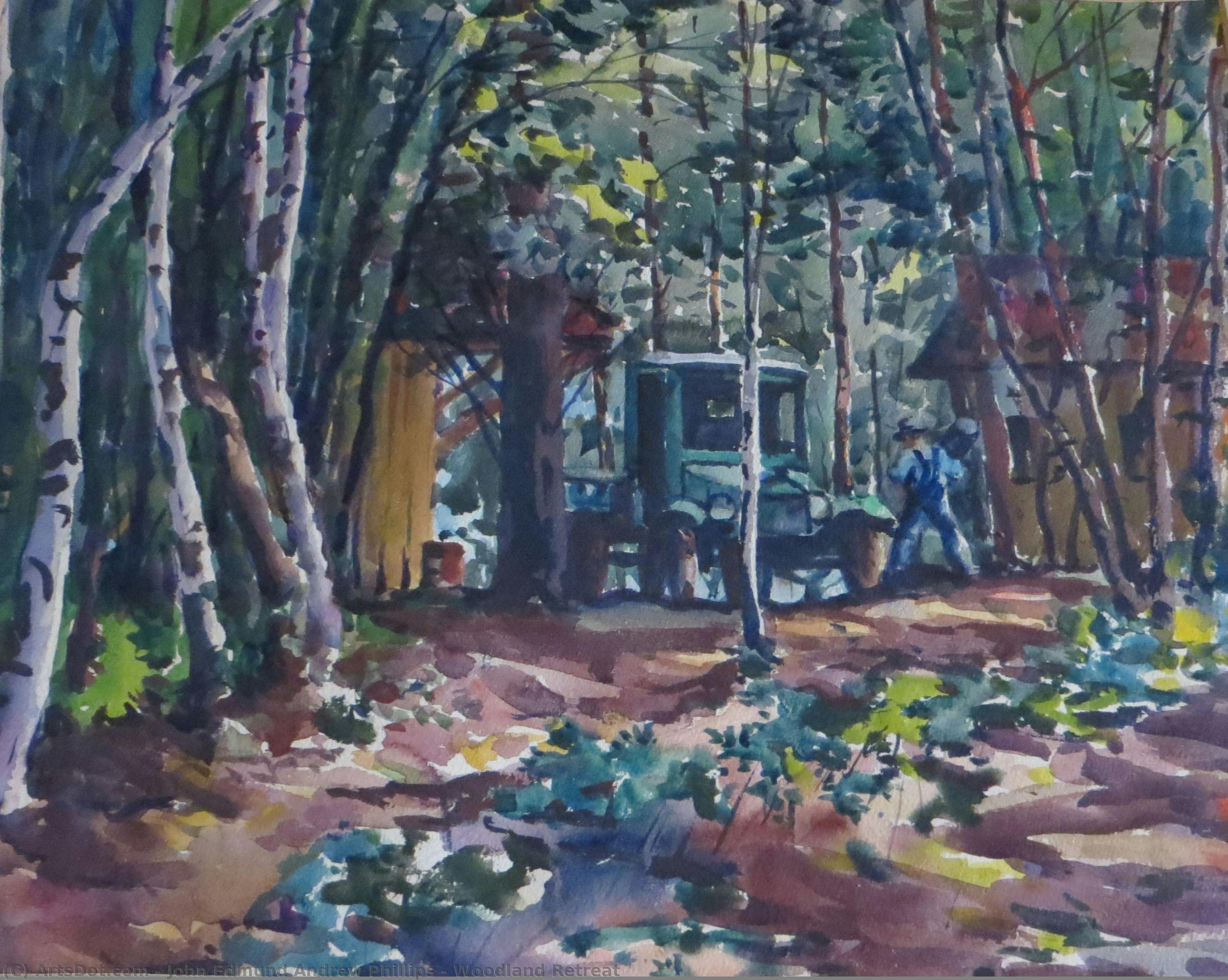 Woodland Retreat — John Edmund Andrew Phillips