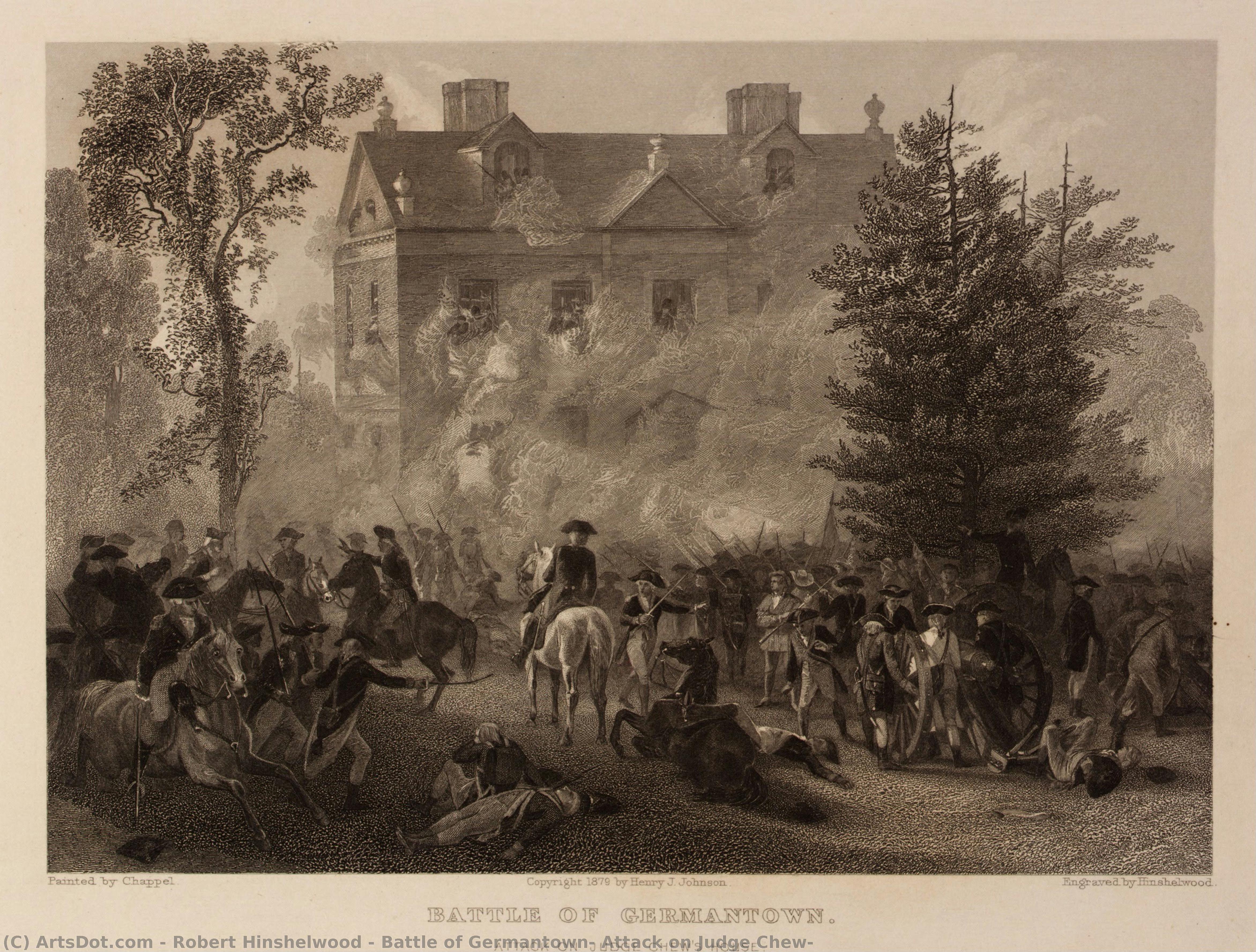 Battle Of Germantown, Attack On Judge Chew — Robert Hinshelwood