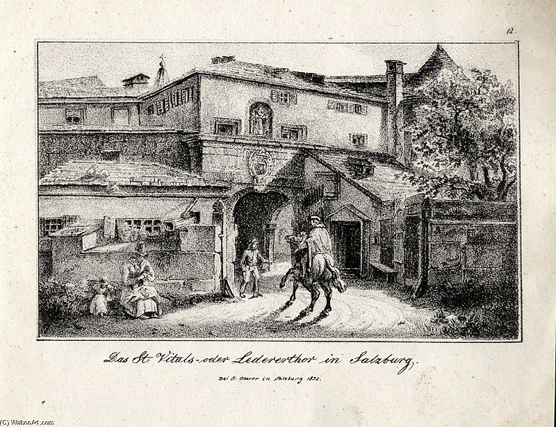 Die Zwölf Stadt-thore Salzburgs (10) — Friedrich Loos