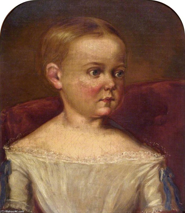 Portrait Of A Young Girl — James Sant