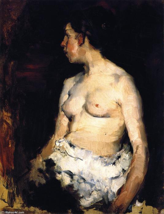 Seated Nude — Франк Дувенек