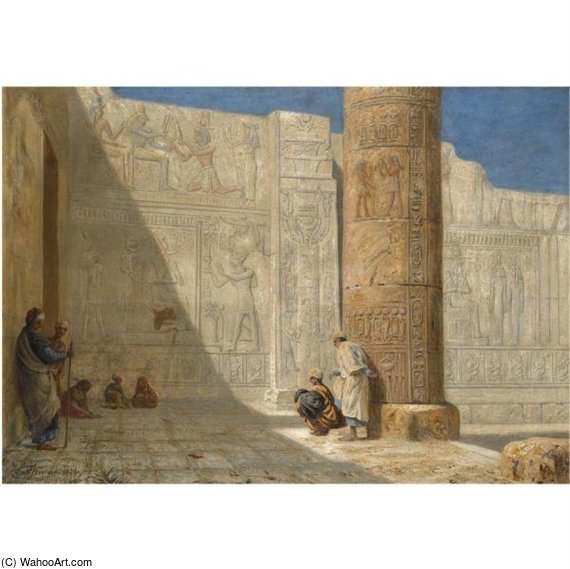 The Temple Of Seti I, Abydos — Ernst Carl Eugen Koerner
