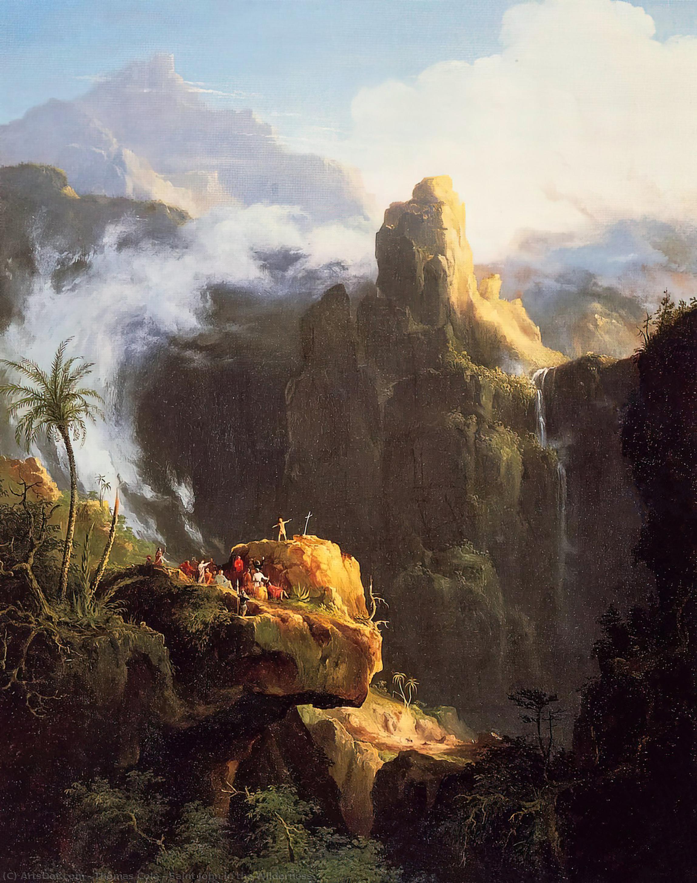 Saint John In The Wilderness — Thomas Cole