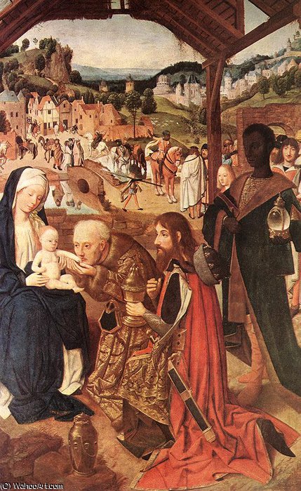 Adoration Of The Magi, 148-85, Národn — Geertgen Tot Sint Jans