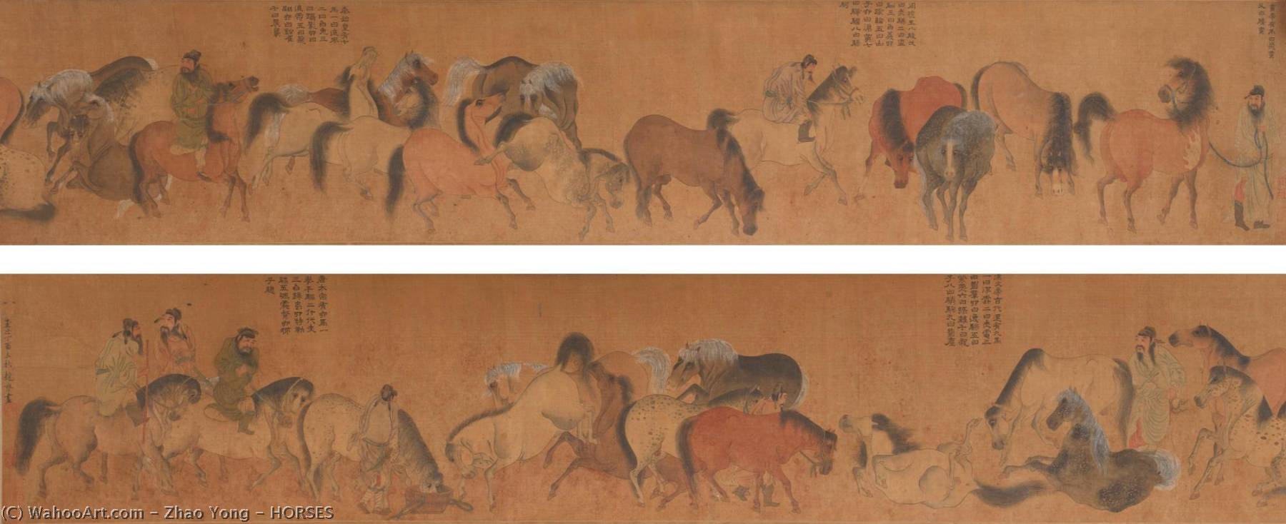 Horses — Zhao Yong