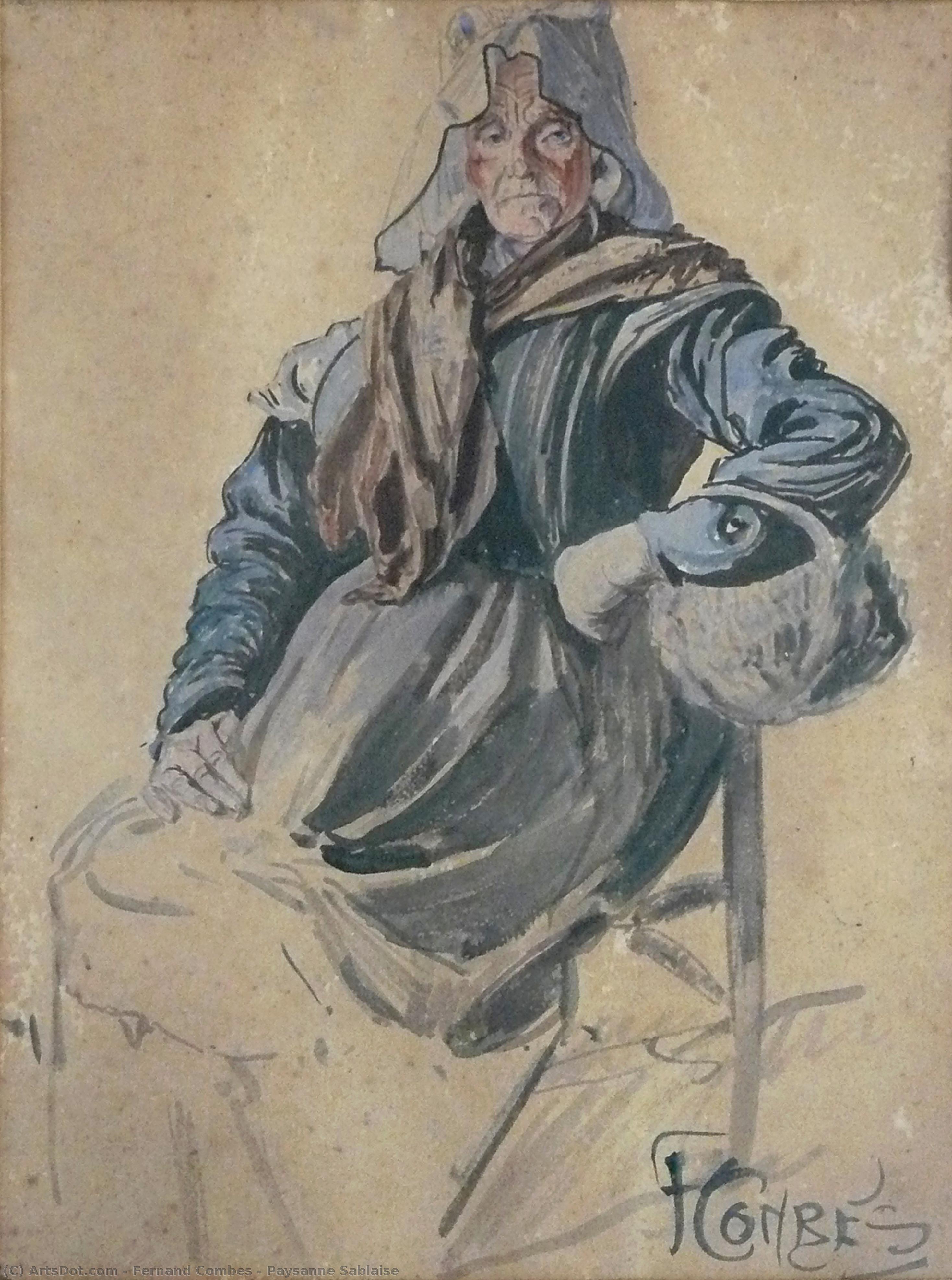 Paysanne Sablaise — Fernand Combes