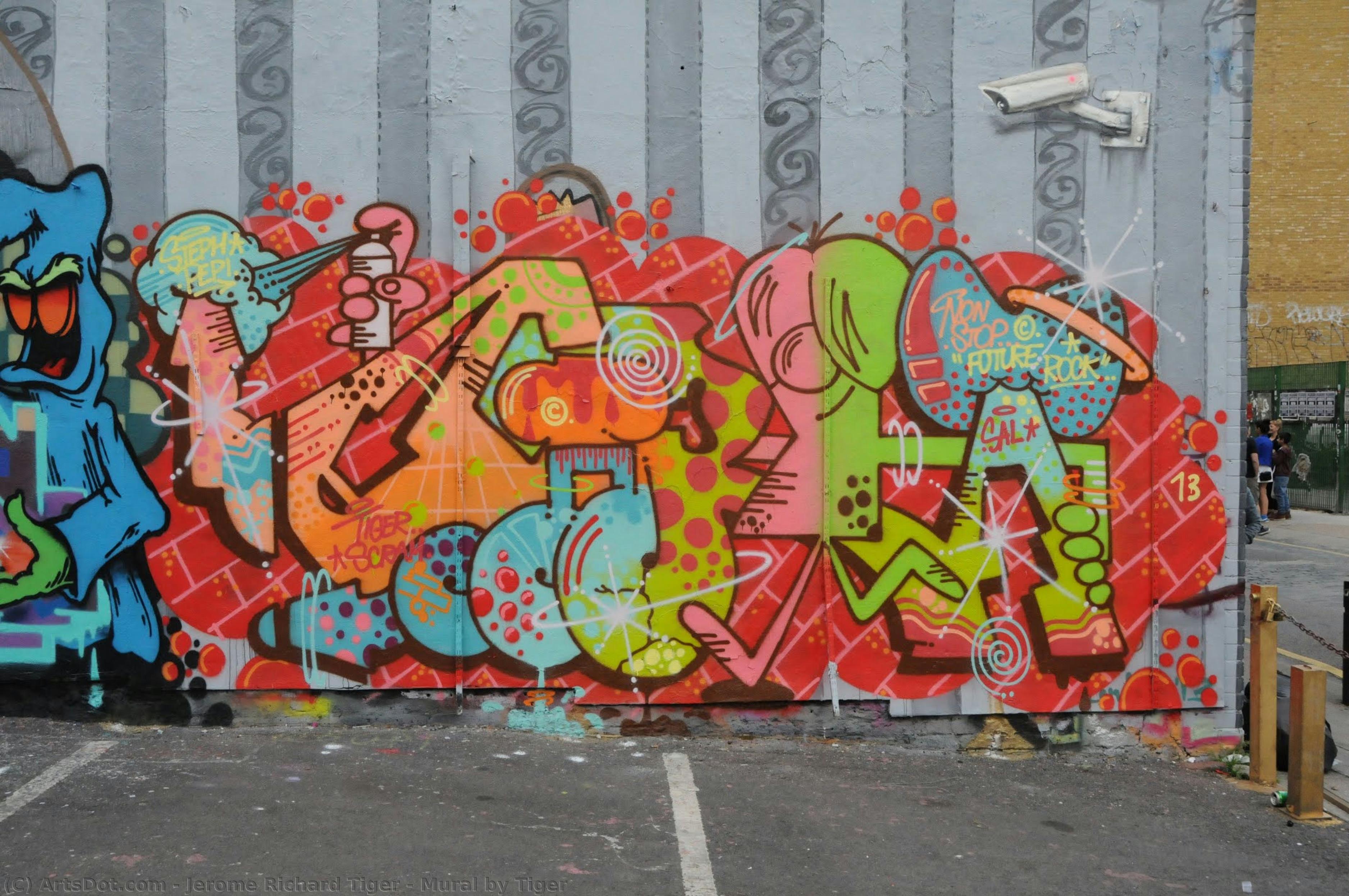Mural By Tiger — Jerome Richard Tiger