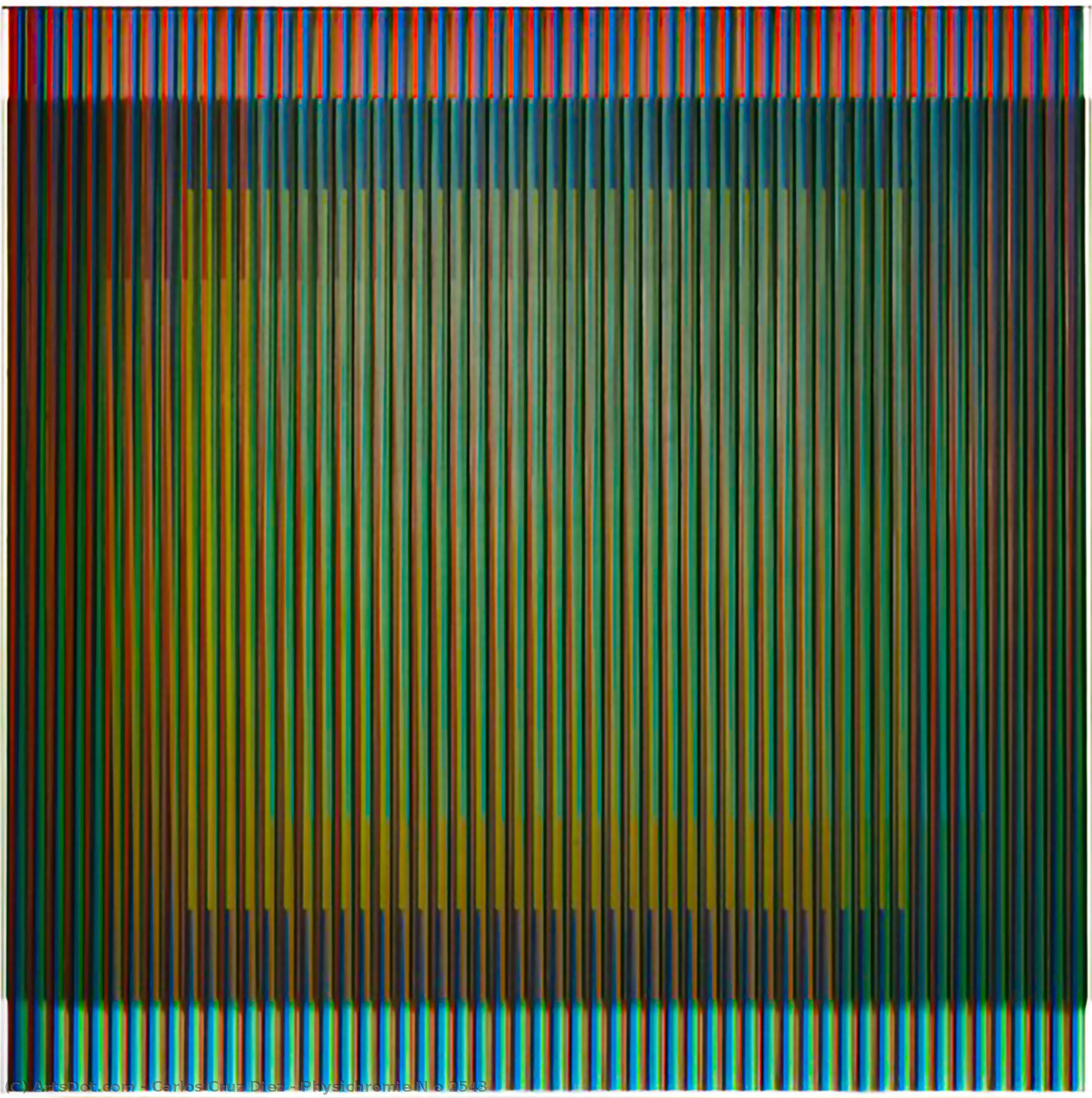 Physichromie N O 2543 — Carlos Cruz-diez