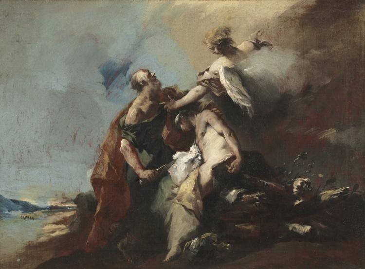 The Sacrifice Of Isaac — Francesco Lazzaro Guardi
