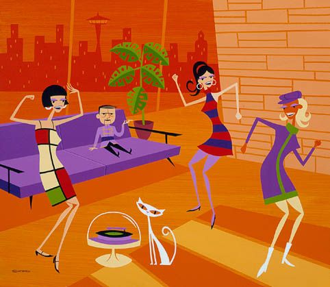 The Little Baron — Josh Agle (shag)