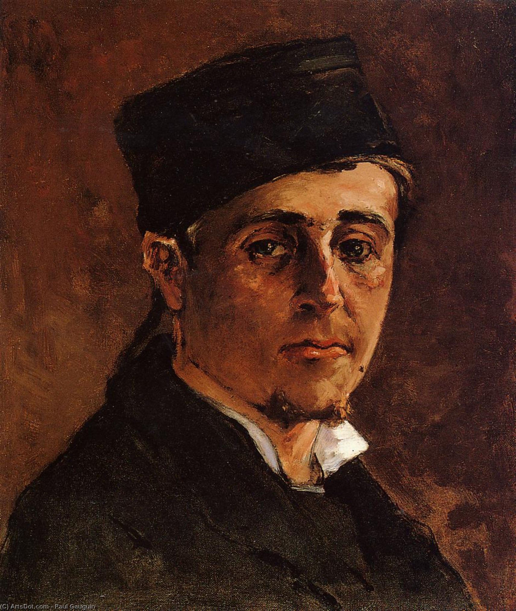 Man With A Toque — Eugène Henri Paul Gauguin