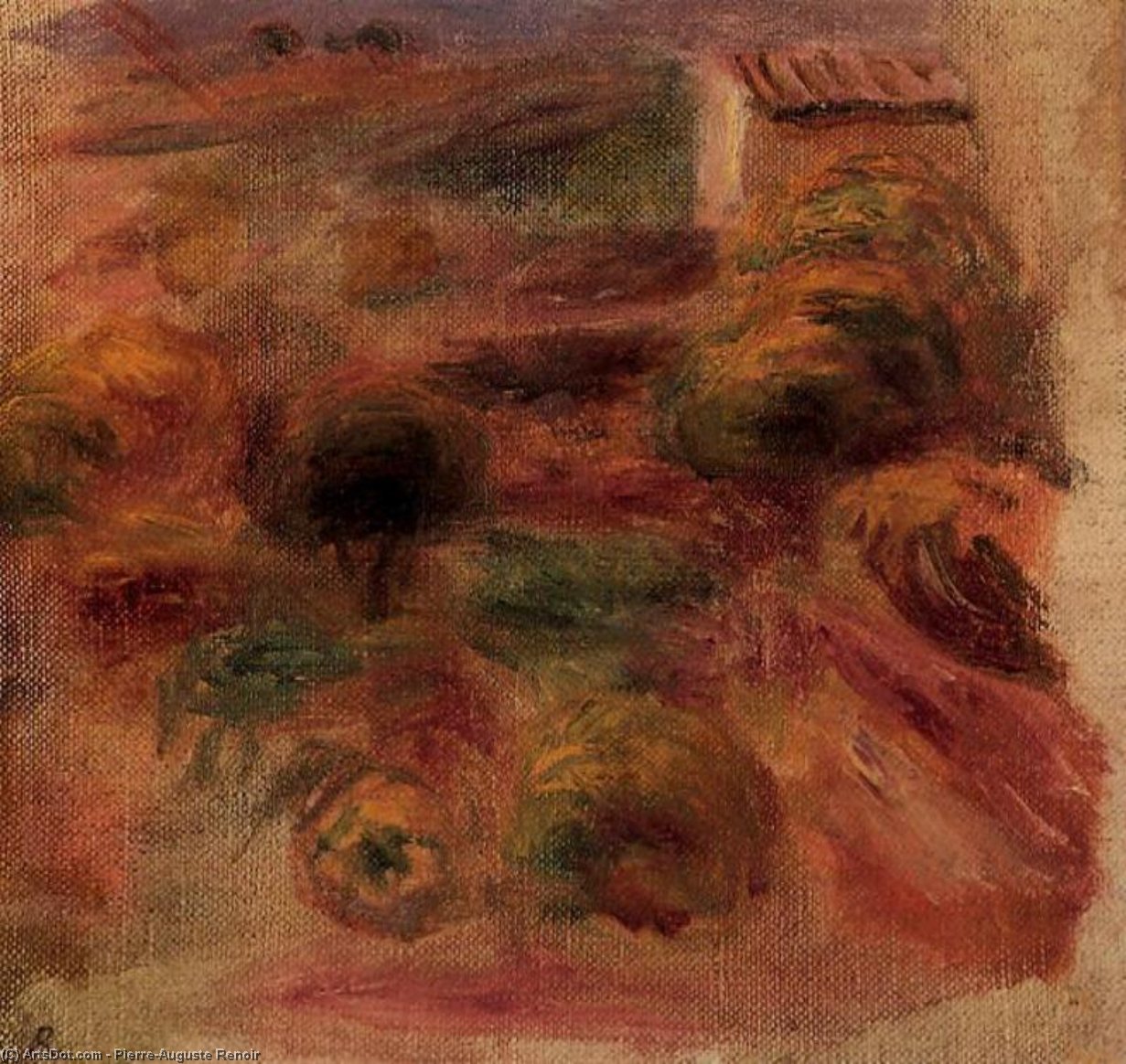 The Artist S Home — Pierre-auguste Renoir
