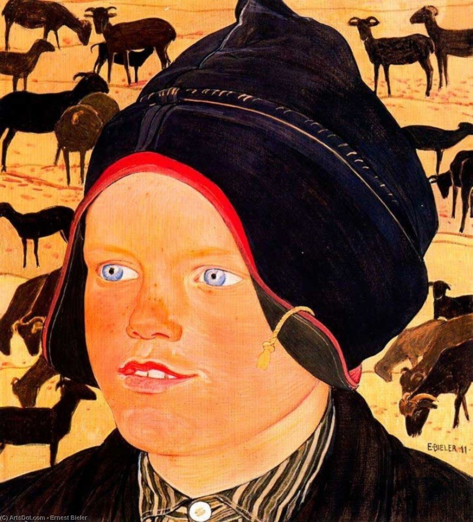 The Kid With Sheep — Эрнест Билер