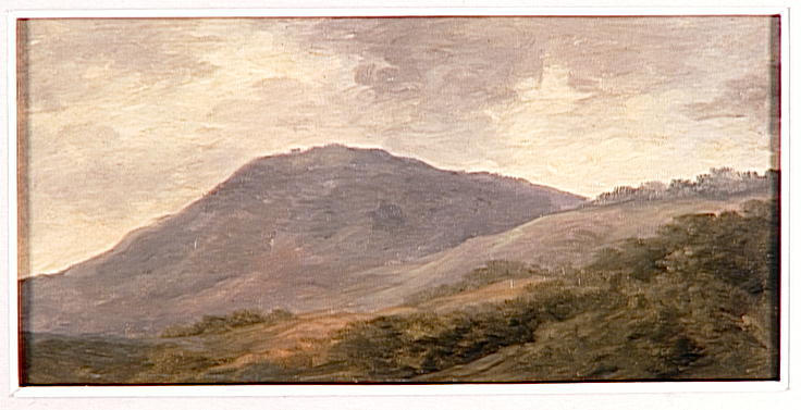 Le Monte Cavo, Pres De Nemi — Pierre De Valenciennes