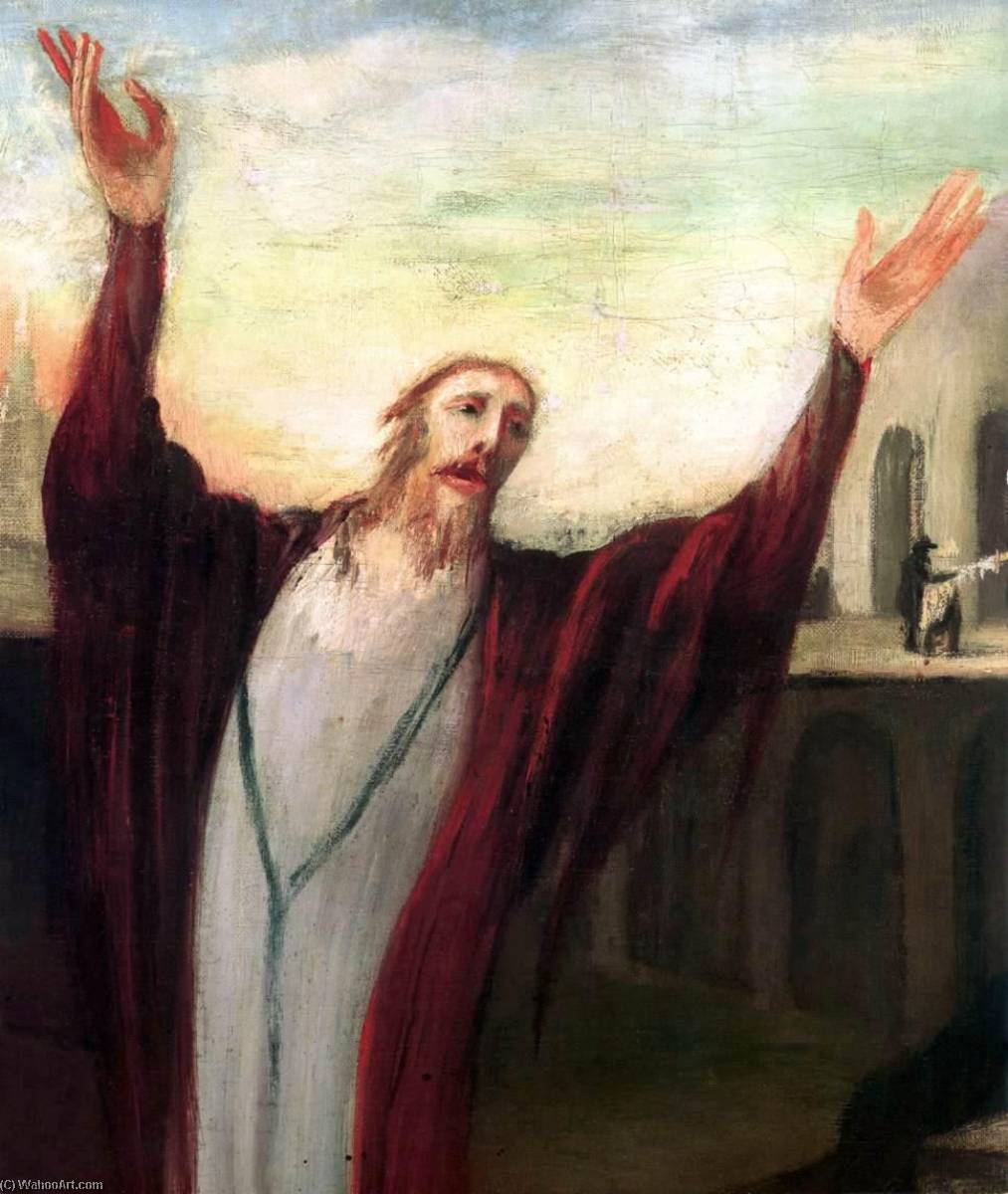 Praying Saviour (detail) — Tivadar Csontváry Kosztka