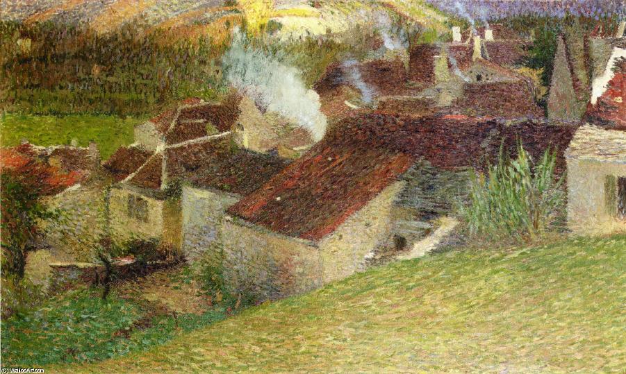 The Center Of La Bastide Du Vert — Henri Jean Guillaume Martin