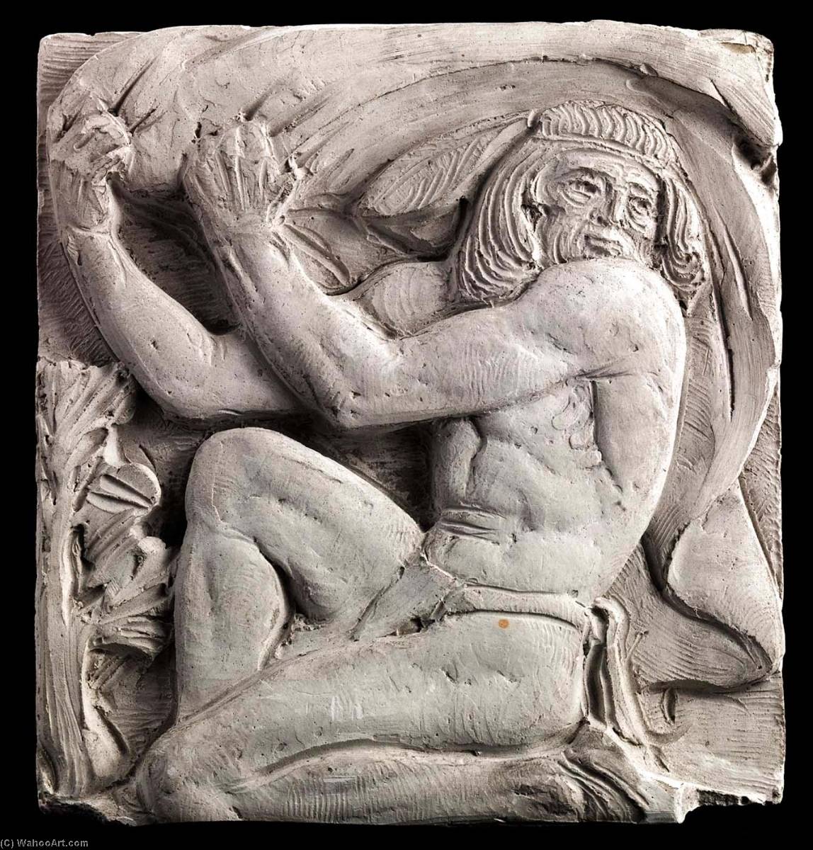 (metope Study For Postal Administration Building) Blanket Signal — Joseph Emile Renier