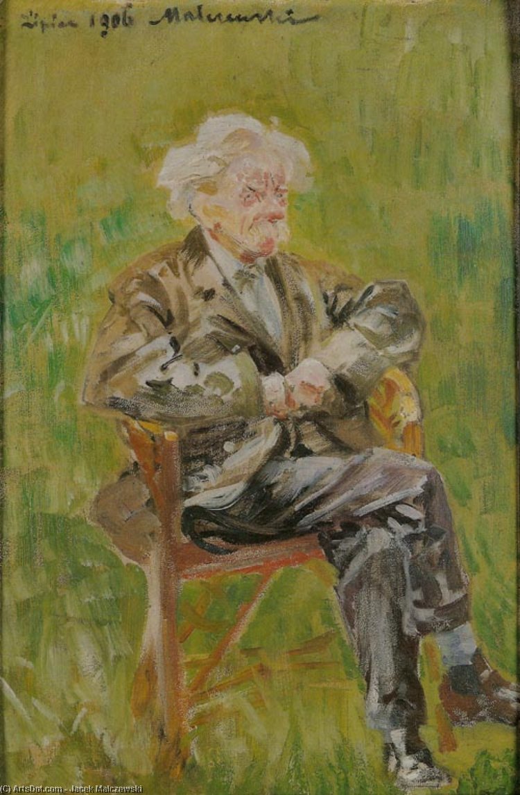 Portrait Of Stanislaw Bryniarski — Jacek Malczewski