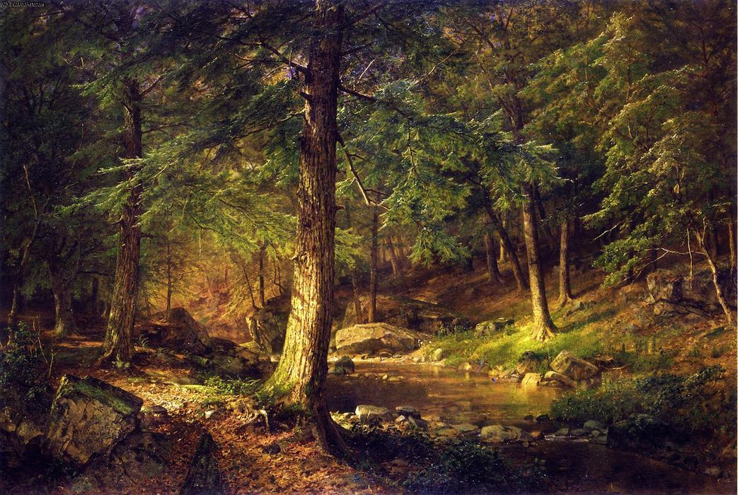 Forest Scene — ウィリアム・トロスト・リチャーズ