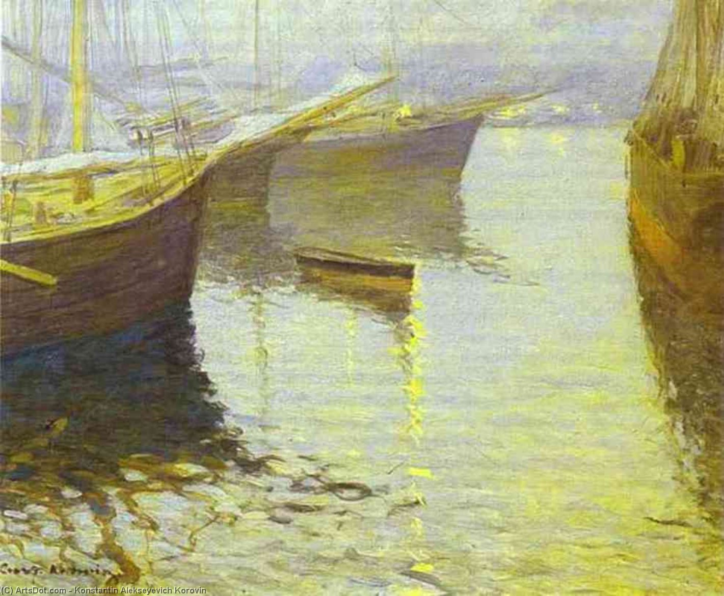 White Night In Nothern Norway — Konstantin Alexeievitch Korovin